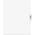 Avery Dennison Avery Collated Side Tab T.O.C. Divider, T.O.C., 8.5"x11", 25 Tabs, White/White 11910